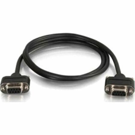 CB DISTRIBUTING 3ft Cmg-rated Db9 Low Profile Null Modem F-f ST131726